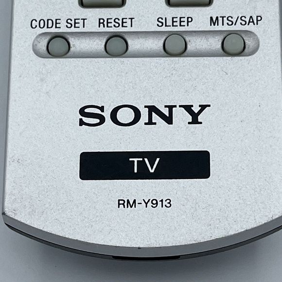 Sony RM-Y913 TV Remote Control OEM Model W/ Battery Cover Tested Very Good Cond - Picture 2 of 4
